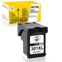 CMYBabee Drucker Patronen 301 XL kompatibel für HP DESKJET 1000 1010 1510 2510 2514 2542 2543 2544, 1 Schwarz