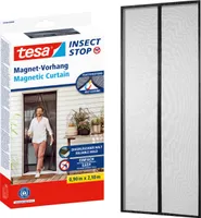 tesa Insektenschutz Tür Magnetvorhang Balkon Fliegengitter ohne Bohren 0,9x2,1 m
