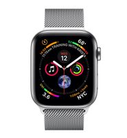 Apple Watch Series 4 Edelstahl - Edelstahl - 44mm - Milanaise LTE EKG