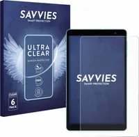 6x Für Teclast P85T Schutzfolie Savvies Displayschutz Display Schutz Folie Klar Transparent