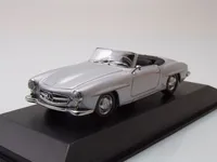 Maxichamps 940033130 Mercedes 190 SL Cabrio W121 1955 silber 1:43