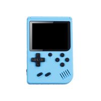Handheld Spielkonsole Videospielkonsole Gameboy Eingebaute 500 klassische Spiele Kinder Freizeit und Unterhaltung Geschenke Farbe：Blau