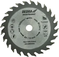 DEDRA DED70492, Dřevo, 8,9 cm, 1 cm, 1 kusů