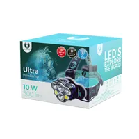 Latarka Czołowa Led Ultra T6 2X 10W + Xp-E 2X 3W 500Lm 2X 18650 1200Mah Li-Ion Forever Light