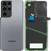 Original Samsung Galaxy S21 Ultra G998 Akkudeckel Backcover Batterie Deckel Grau