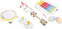 Small Foot Design 10383 Musikinstrumente für Kleinkinder Musik-Set 'Die Krachmacher', bunt, 10-teilig (1 Set)