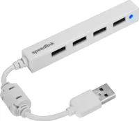 Speedlink USB-HUB SNAPPY SLIM, 4-portowy, pasywny, biały, detaliczny