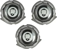 vhbw Rasierklingen kompatibel mit Philips 1000 Series (S1xxx), S1100, 3000 Series (S3xxx), S1133, S1110, S1131 Rasierer - Ersatzklingen, 3 Stück