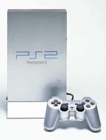 Playstation 2 - PS2 Konsole, silber 50004