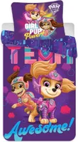 PAW Patrol - Kinder-Bettwäsche-Set für Mädchen 'Der Kinofilm-The Movie', 135x200 & 80x80 cm