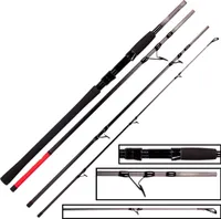 Zeck Troy 240cm 100g Spinnrute Reiserute