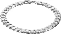 trendor 75138 Herren-Armband Silber 925 Panzerkette Breite 7,8 mm