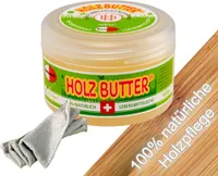Renuwell HOLZ-BUTTER® 250 ml – Natürliche Pflege für Holzoberflächen