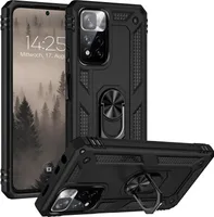 Armor Outdoor Handyhülle für Xiaomi Redmi Note 11 Pro Handy Panzer Case Cover Schutzhülle Farbe: Schwarz