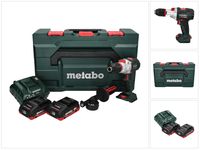 Metabo SB 18 LTX BL I Akku Schlagbohrschrauber 18 V 130 Nm Brushless + 2x Akku 4,0 Ah + Ladegerät + metaBOX