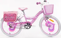 20 Zoll Kinder Mädchen Fahrrad Kinderfahrrad Rad Bike LOVE ROSA