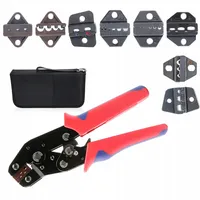 Crimpzange Aderendhülsen Set mit 8 Backenpaaren & Werkzeugtasche Crimpzangen Set