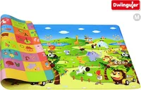 130x190 cm Obojstranný protišmykový koberec ZOO – na von aj na doma