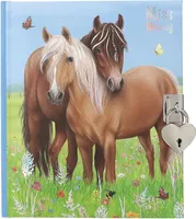 Miss Melody Tagebuch mit Stickern, Motiv 1