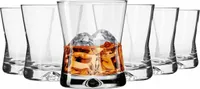 KROSNO X-Line Elegantní sklenice na whisku, Sada 6, 360 ml
