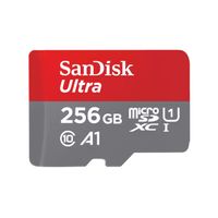 SanDisk Ultra 256 GB microSDXC Speicherkarte Kompatibel Windows 10 High Speed