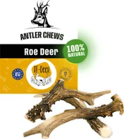 RF - DEER Rehbockgeweih L 40-110g 18-22cm Hard natürliches Geweih, Öko Kausnack für Hunde, gesundes Kauspielzeug, Kauknochen für Genuss, Zahnpflege
