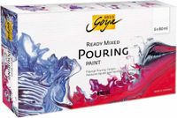 KREUL SOLO GOYA Pouring-Set "Ready Mixed" 6 x 80 ml