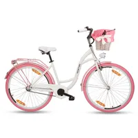 Goetze CityBike Style 28 Zoll 1 Gang Tiefeinsteiger Damen mit Korb