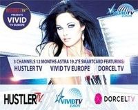 REDLIGHT Karta Hustler TV, Dorcel TV a Vivid TV Europe ASTRA 19,2E Viaccess