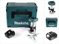 Makita DRT 50 T1J Akku Multifunktionsfräse brushless 18V + 1x Akku 5,0 Ah im Makpac 3 - ohne Ladegerät