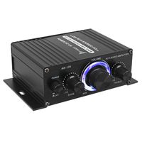 400W 12 Auto erstärker LED Stereo HIFI Audio Subwoofer Sound Lautsprecher