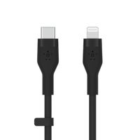 Belkin Flex Lightning/USB-C 15W 2m, mfi, 15W, schw. CAA009bt2MBK