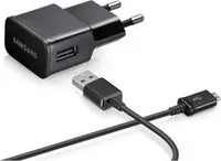 Samsung Adapter Netzteil ETA-U90EBE Micro-USB Ladekabel, Galaxy S3 S4 S6 A7 A5 A3 schwarz