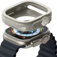 Schutzhülle Ringke Air für Apple Watch Ultra 49mm, Beige, Case, Cover, Handyhülle, Futeral, Hülle