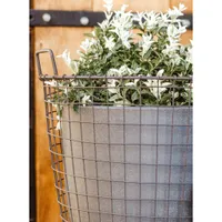 Capi Blumentopf Urban Smooth 43x41 cm Dunkelgrau
