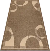Koberec SISAL FLOORLUX 20078 kávový / hnedý 60x110 cm