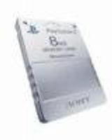 Memory Card 2 PS2 Satin Silver