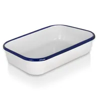 Karl Krüger 14136/B Auflaufform "Husum" eckig, 36 cm
