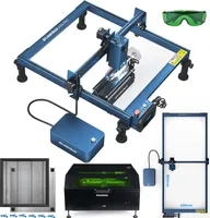 ATOMSTACK A20 Pro Graviermäschinen mit Air Assist System, R3 Pro Roller Set, Honeycomb Wabentisch, B1 Gehäuse und A20 PRO Extension Kit