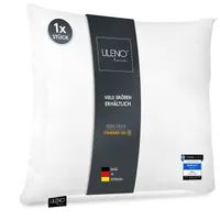 LILENO HOME Microfaser Kissen 40x40 cm [1er Set] bis 95 Grad waschbar mit Reißverschluss - Kopfkissen 40x40 cm als Kissen-Füllung für Bett oder als Deko-Kissen - Sofa-Kissen & Zier-Kissen