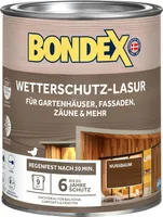 Bondex Wetterschutz-Lasur 0,75L nussbaum Holzlasur für Außen