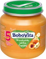 Bobovita Brzoskwinie Jabłka & Banany po 5 miesiącu 125 G