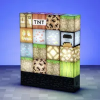 Dekoratívna lampa z blokov Minecraft so 16 blokmi