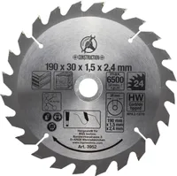 KRAFTMANN 3952 pilový kotouč z tvrdokovu, průměr 190 mm, 24 zubů