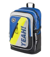 Baagl Schulrucksack für Jungen mit Laptopfach und Reflektierenden Elementen (Neon)