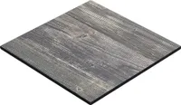 COMPACT | Gastro HPL Tischplatte | B:T 60 x 60 cm | Rustikal Kiefer | Quadratisch | Gastro HPL Tischplatte