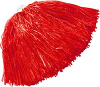 Roter Tanzwedel - Pom Pom rot  für Chearleader
