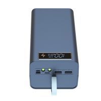 Kein Schweißen DIY abnehmbare Power Bank Shell 21x18650 Batterien Portable Ladegerät Fall Handy-Zubehör-Schwarz