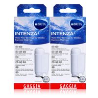 Gaggia Brita Intenza+ Wasserfilter Kartusche für Espressomaschine (2er Pack)