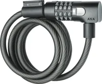 AXA Kabelschloss Resolute 150/10 Code, Länge 150 cm, Ø 10 mm, schwarz